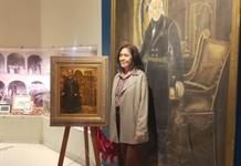 Presentan retrato de Marcos Castellanos con motivo de su bicentenario luctuoso