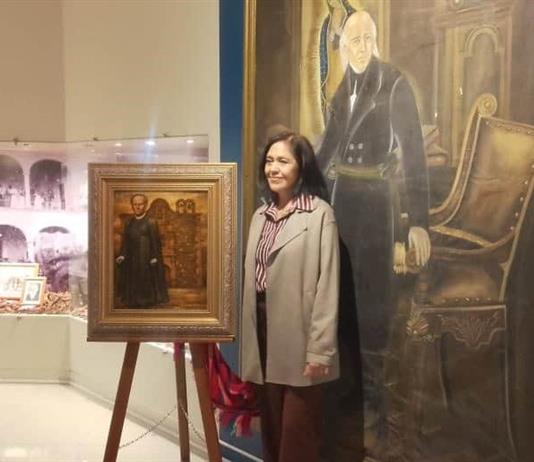 Presentan retrato de Marcos Castellanos con motivo de su bicentenario luctuoso