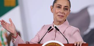 Claudia Sheinbaum destaca mensaje de uni&oacute;n en show de Bad Bunny