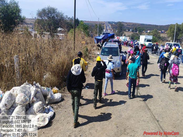 Más peregrinos y menos basura: Así concluyó la peregrinación a San Juan de los Lagos 2026