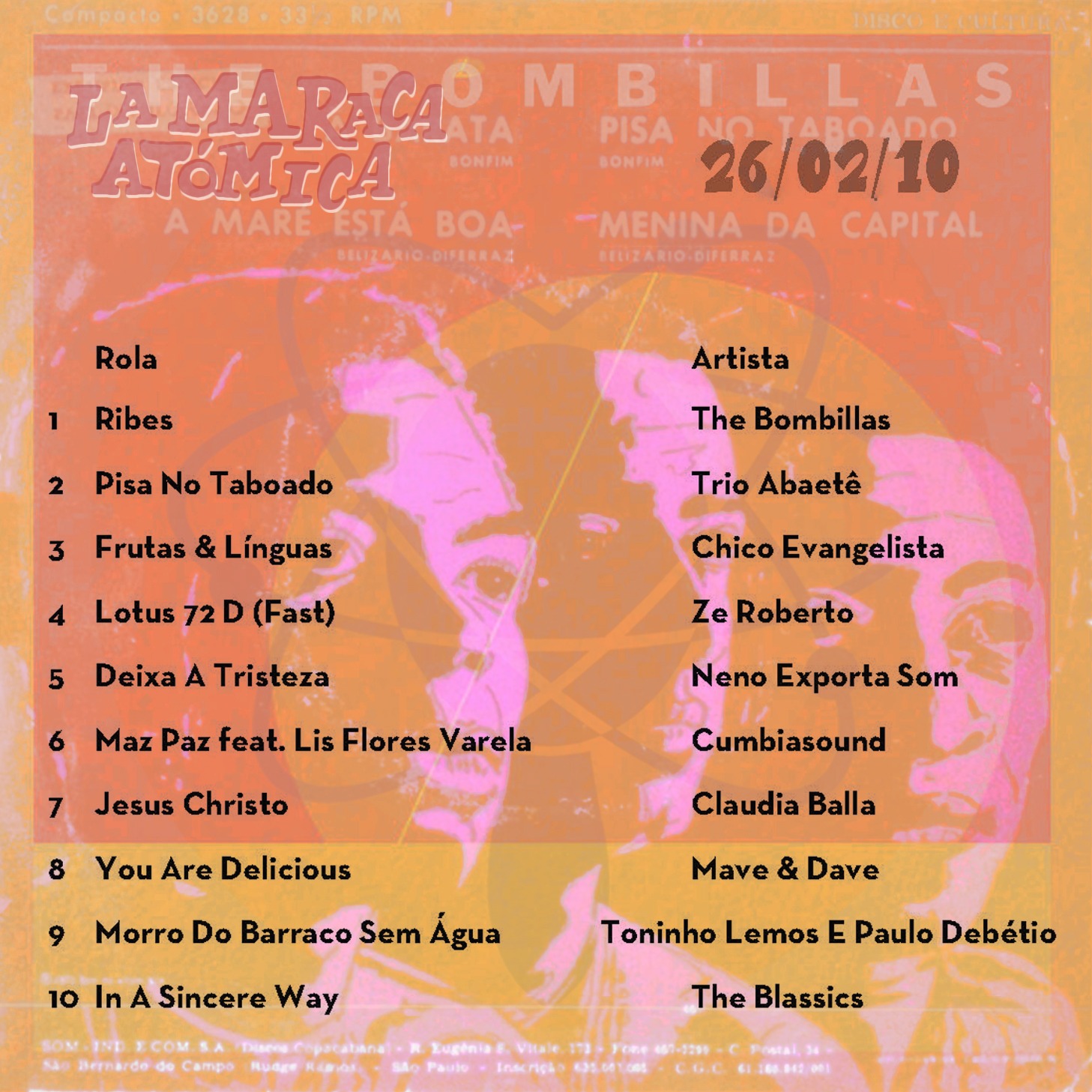 La Maraca Atomica - Ma. 10 Feb 2026 - Pasar la tarde