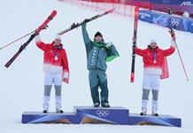 El tío del esquí consigue un oro olímpico histórico bailando samba sobre la nieve