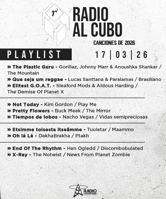 Radio al Cubo - Ma. 17 Mar 2026 episode artwork