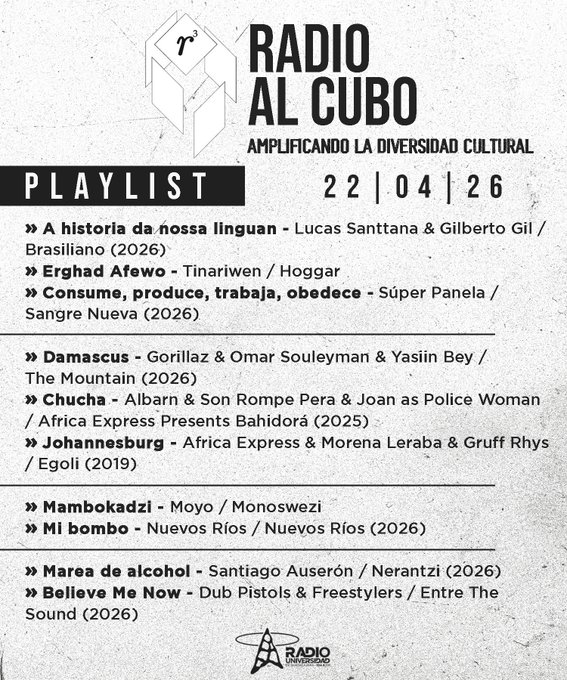 Radio al Cubo - Mi. 22 Abr 2026 episode artwork