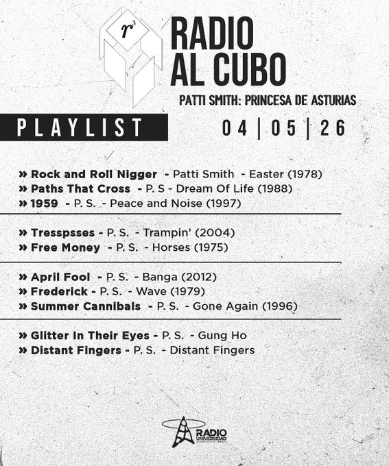 Radio al Cubo - Lu. 04 May 2026 episode artwork