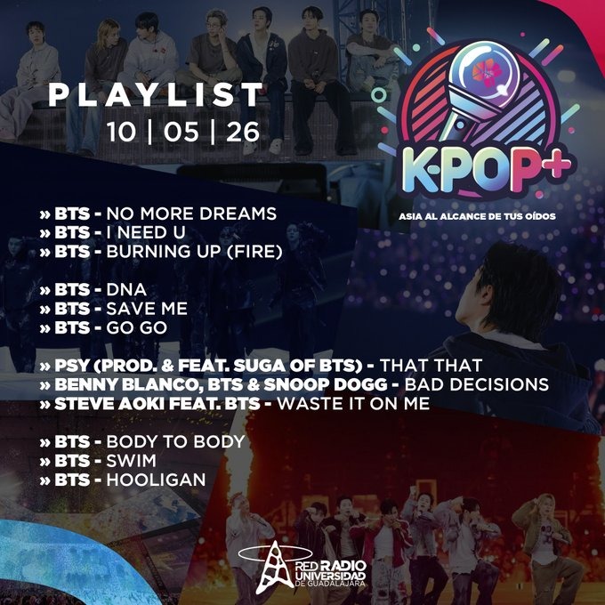 Kpop Plus “Asia a través de tus oídos” - Domingo 10 Mayo