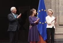 Sheinbaum dice que acuerdo con UE abrirá mercados y facilitará inversiones en México Sheinbaum dice que acuerdo con UE abrirá mercados y facilitará inversiones en México