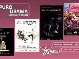 Daniele Finzi Pasca e &Iacute;caro. Ecos de Ausencias. Muestra danza CUAAD 2026. Las fabulosas Lomas girls. Puro Drama 24 mayo 2026