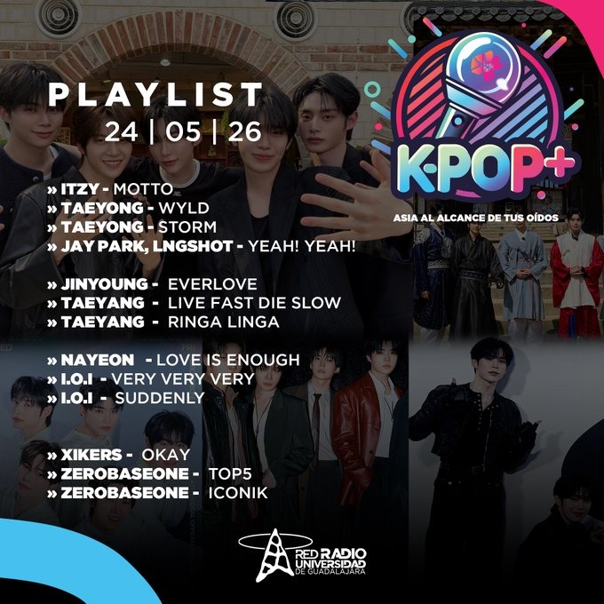 Kpop Plus “Asia a través de tus oídos” - Domingo 24 Mayo