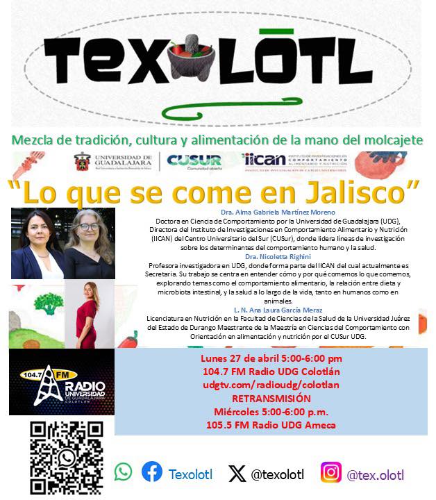 TEXOLOTL [LO QUE SE COME EN JALISCO] 27-ABRIL-2026