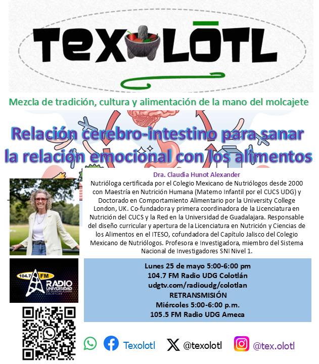 TEXOLOTL [RELACION CEREBRO INTESTINO] 25-MAYO-2026