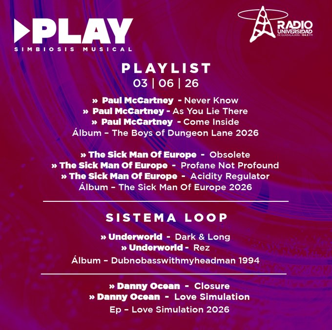 Play - Mi. 03 Jun 2026