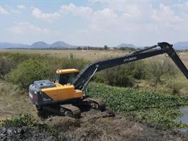 Limpiar&aacute;n 54 kil&oacute;metros de canales para lograr la restauraci&oacute;n de la laguna de Atotonilco