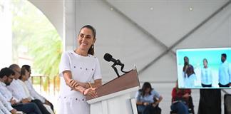 Sheinbaum descarta desalojar a los maestros concentrados en Ciudad de M&eacute;xico