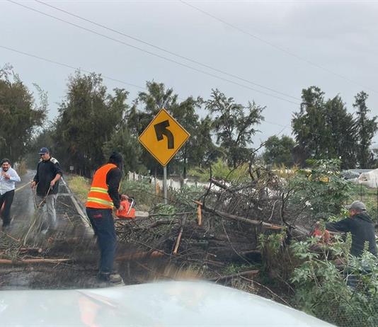 Primeras lluvias provocan inundaciones y asentamientos en Ciudad Guzm&aacute;n