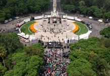 México rompe el récord de la ola humana más grande del mundo a cinco días del Mundial 2026 México rompe el récord de la ola humana más grande del mundo a cinco días del Mundial 2026