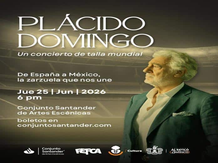 Abren venta de entradas para el concierto de Plácido Domingo en el Conjunto Santander Abren venta de entradas para el concierto de Plácido Domingo en el Conjunto Santander