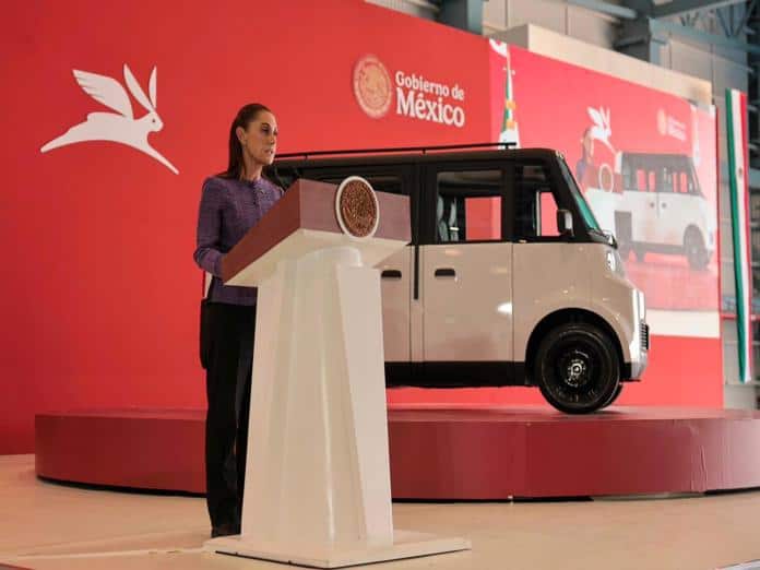 Presenta Claudia Sheinbaum el Olinia 1: el primer vehículo eléctrico 100% mexicano Presenta Claudia Sheinbaum el Olinia 1: el primer vehículo eléctrico 100% mexicano