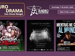 Vaciar la noche. Ballet folcl&oacute;rico UdeG. Mientras me como al mundo. Puro Drama 7 junio 2026