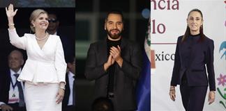 Bukele y Sheinbaum lideran aprobación presidencial en Latinoamérica, Balcázar sigue último Bukele y Sheinbaum lideran aprobación presidencial en Latinoamérica, Balcázar sigue último