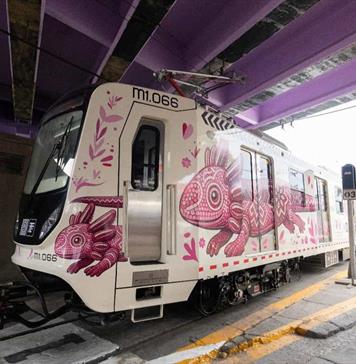 Trenes Hechos en China transportar&aacute;n a aficionados a sedes mexicanas de Mundial 2026