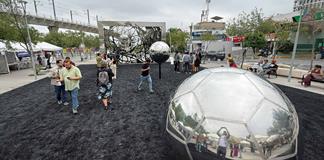 Zapopan inaugura "El Gol", un homenaje monumental a la pasi&oacute;n del futbol