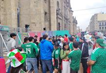 Cambió un día de salario por dormir en el Centro y ver el arranque del Mundial Cambió un día de salario por dormir en el Centro y ver el arranque del Mundial