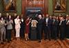 Sheinbaum da cordial bienvenida a Infantino en Palacio Nacional antes de la inauguración Sheinbaum da cordial bienvenida a Infantino en Palacio Nacional antes de la inauguración