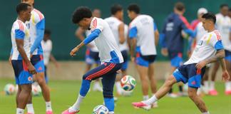 Colombia inicia su aventura mundialista con entrenamiento abierto en Guadalajara