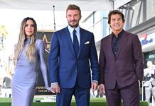 David Beckham recibe una estrella en el Paseo de la Fama de Hollywood