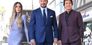 David Beckham recibe una estrella en el Paseo de la Fama de Hollywood David Beckham recibe una estrella en el Paseo de la Fama de Hollywood