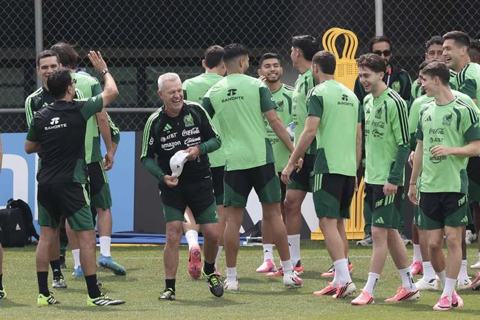 La selección mexicana trabaja con la mira puesta en Corea del Sur La selección mexicana trabaja con la mira puesta en Corea del Sur