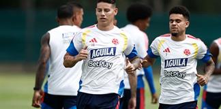 Con plantel completo, Colombia se alista para su debut mundialista en Ciudad de M&eacute;xico