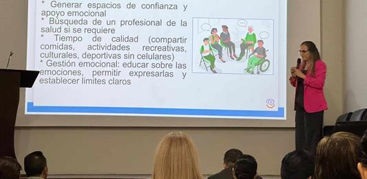 Destacan importancia de las redes de apoyo en salud mental