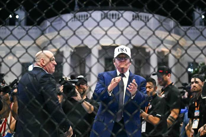 El FBI frustró un posible ataque en un evento de UFC en la Casa Blanca El FBI frustró un posible ataque en un evento de UFC en la Casa Blanca