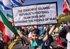 Comunidad iraní en Los Ángeles protesta contra su selección en el Mundial Comunidad iraní en Los Ángeles protesta contra su selección en el Mundial