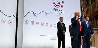 Las an&eacute;cdotas del G7: Tabaco, f&uacute;tbol,  el jefe y el guapo