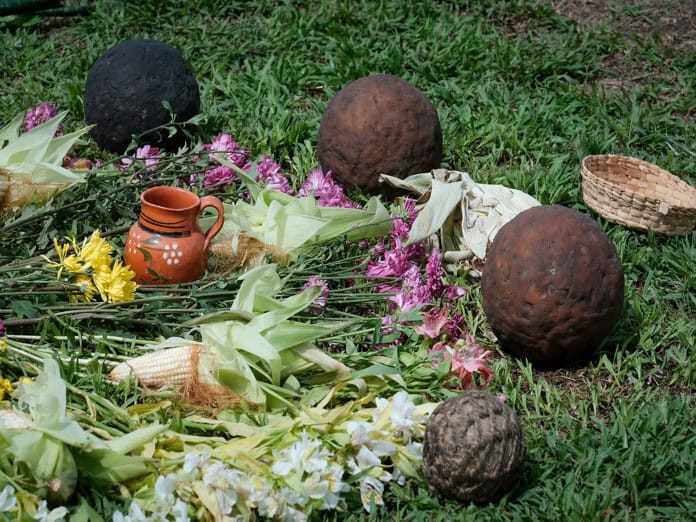 Exhiben el ceremonial juego de pelota en el Centro Interpretativo Guachimontones Exhiben el ceremonial juego de pelota en el Centro Interpretativo Guachimontones
