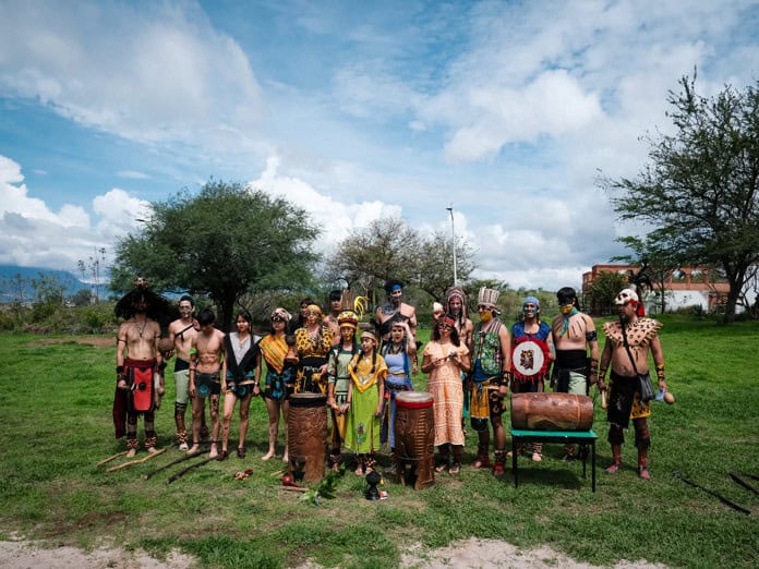 Exhiben el ceremonial juego de pelota en el Centro Interpretativo Guachimontones Exhiben el ceremonial juego de pelota en el Centro Interpretativo Guachimontones