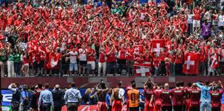 Suiza golea 4-1 a Bosnia-Herzegovina y encamina su andar en el Mundial