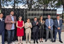 Dos países en una sola obra en el Consulado  de Estados Unidos en Guadalajara