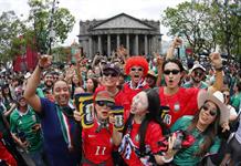 Guadalajara se lanza a la calle a horas del partido de México contra Corea del Sur Guadalajara se lanza a la calle a horas del partido de México contra Corea del Sur