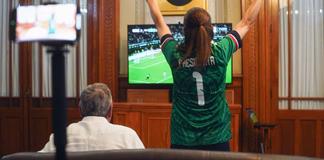 Sheinbaum destaca la felicidad que da al pueblo de México el triunfo de su selección Sheinbaum destaca la felicidad que da al pueblo de México el triunfo de su selección