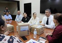 Entregan bidones de químicos para fumigación del mosquito del dengue Entregan bidones de químicos para fumigación del mosquito del dengue