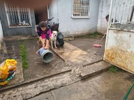 Vecinos de Tlajomulco culpan a Línea 4 por inundaciones Vecinos de Tlajomulco culpan a Línea 4 por inundaciones