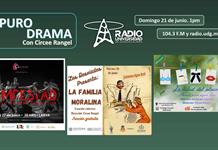 La edad del placer. Tempestad. La familia moralina. Puro Drama 21 junio 2026 La edad del placer. Tempestad. La familia moralina. Puro Drama 21 junio 2026