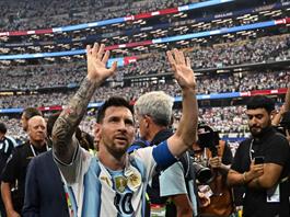 Respeto y adoraci&oacute;n para Messi en Argentina