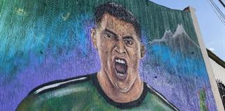 Mural rinde homenaje a Raúl Rangel y Luis Chávez en Ciudad Guzmán Mural rinde homenaje a Raúl Rangel y Luis Chávez en Ciudad Guzmán