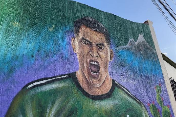 Mural rinde homenaje a Raúl Rangel y Luis Chávez en Ciudad Guzmán Mural rinde homenaje a Raúl Rangel y Luis Chávez en Ciudad Guzmán
