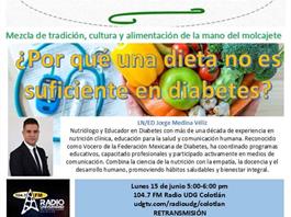 TEXOLOTL [UNA DIETA NO ES SUFICIENTE EN DIABETES] 15-JUNIO-2026